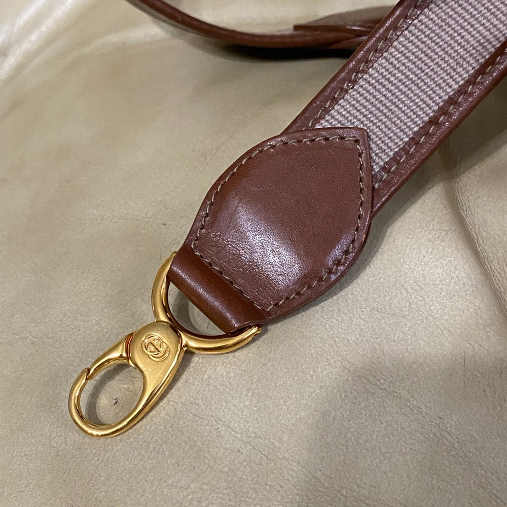 COA Gucci Replacement Strap Vintage Leather for Briefcase or Bag - Picture 9 of 9